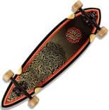 SANTA CRUZ "Bouquet Dot Cruzer" Complete  Skateboard Longboard Pintail  33" x 9.2"