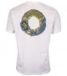 SANTA CRUZ "Bullet 66" Skateboard T-Shirt WHITE S M L XL XXL BULLET WHEELS