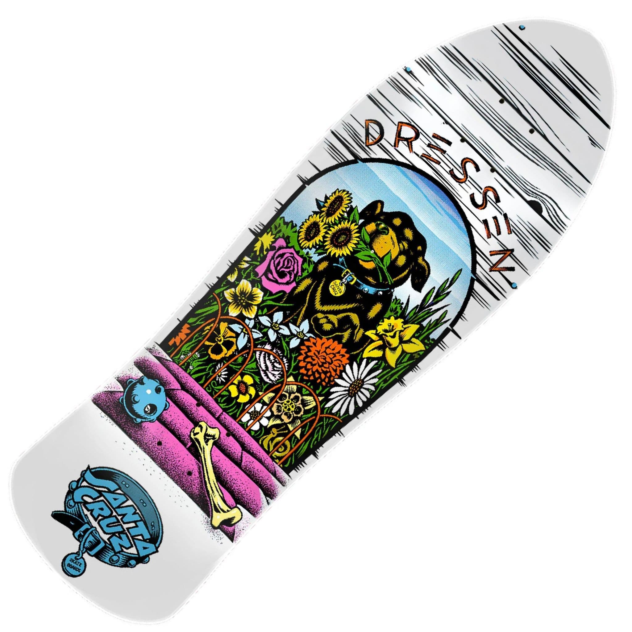 Santa Cruz Dressen 9インチ×32.15インチスケボーデッキ Santa Cruz Dressen 9インチ×32.15インチスケボーデッキ Santa