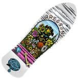 SANTA CRUZ "Dressen Pup" Skateboard Deck 9.5" WHITE Spring 2025