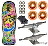 SANTA CRUZ Erick Winkowski "Dope Planet" Complete Skateboard 10.3" Slimeballs Old Skool