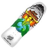 SANTA CRUZ "Kendall - End of the World" Skateboard deck 10.0" WHITE Fall 2025