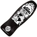 SANTA CRUZ "Kendall - Friend of the World" Skateboard Deck 10" BLACK Jeremy Fish