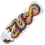 SANTA CRUZ "Kendall Snake" Skateboard Deck 10" WHITE Summer 2025