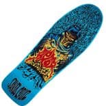 SANTA CRUZ "Knox Firepit" Skateboard deck 10" SKY BLUE Tom Knox