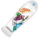 SANTA CRUZ "Meek  - OG Slasher" Skateboard Deck 10.1" x 31.13" WHITE Keith Meek
