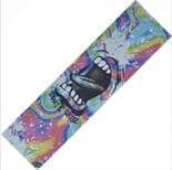 SANTA CRUZ / MOB "Big Mouth Splatter" Skateboard Griptape 9"x33"  Jim Phillips GRIP TAPE