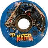 SANTA CRUZ "Natas - OG Slime" Skateboard Wheels 60mm 78a BLUE Soft Slime Balls
