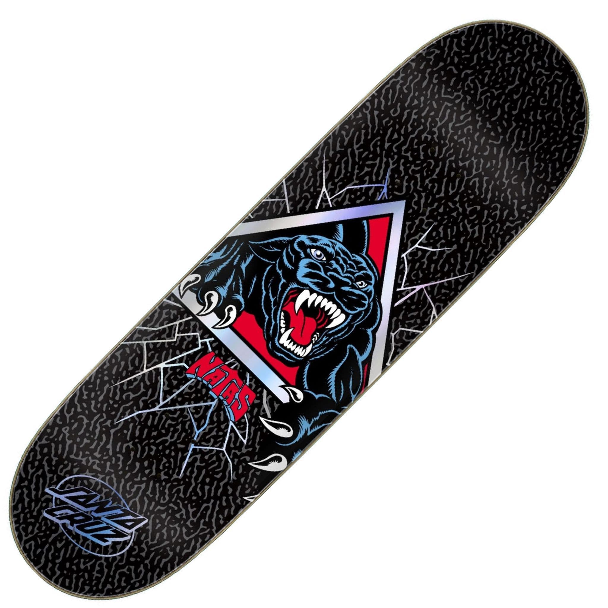 やすだちひろ POLY Skateboard deck santa-cruz-natas-shattered-