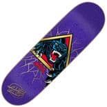 SANTA CRUZ "Natas - Shattered Panther VX" Skateboard Deck 9" x 32.15" PURPLE