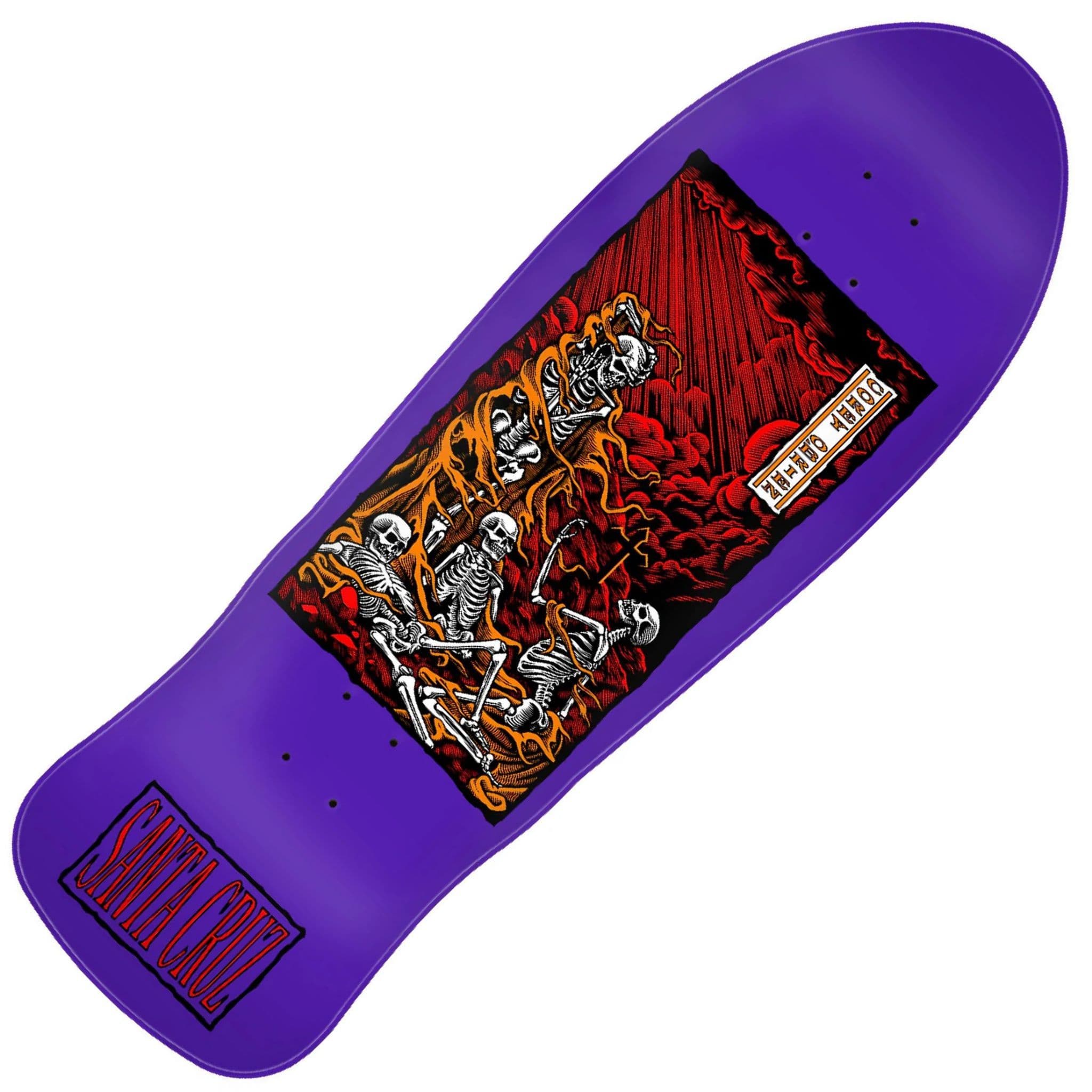 Santa Cruz Cory O'Brien スケートボードデッキ Santa Cruz COREY O'Brien Reissue Shaped Deck 9.85