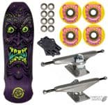 SANTA CRUZ Rob Roskopp "Face" Complete Skateboard 9.75" OJs  Wheels Cruiser 1980s Old Skool
