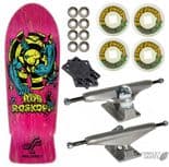 SANTA CRUZ Rob Roskopp "Target 3" Complete Skateboard 10.25" Slimeballs 1980s Old Skool