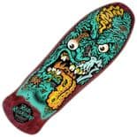 SANTA CRUZ "Roskopp Face II" Skateboard Deck 9.9" DARK RED Rob Roskopp