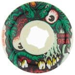 SANTA CRUZ "Roskopp  Face II - Slime Balls" Skateboard Wheels 54mm 95a WHITE  SlimeBall