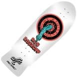 SANTA CRUZ "Roskopp - Target 1" Skateboard Deck 10.35" x 30.06" WHITE Reissue