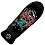 SANTA CRUZ "Roskopp Target 4" Skateboard deck 10.23" BLACK Fall 2025 Rob Roskopp