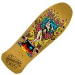 SANTA CRUZ "Salba Witch Doctor" Skateboard deck 10.4" GOLD Holiday 2024 Steve Alba