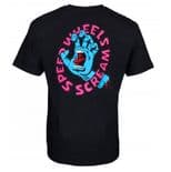 SANTA CRUZ "Screaming Hand Scream" Skateboard T-Shirt BLACK S M L XL XXL