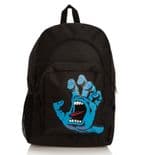 SANTA CRUZ  "Screaming Hand" Skateboard Backpack Bag BLACK