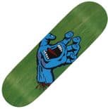 SANTA CRUZ "Screaming Hand" Skateboard Deck 8.8" GREEN Phillips Park Street