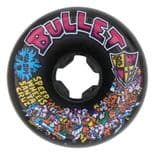 SANTA CRUZ "Slime Ball / Bullet - Riot  Vomits" Skateboard Wheels 60mm 97a BLACK Slimeballs