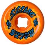 SANTA CRUZ "Slime Ball - Gooberz Vomits" Skateboard Wheels 60mm 97a ORANGE 1980s Slimeballs