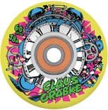 SANTA CRUZ "Slime Ball - Grabke Exploding Clock Light Ups" Skateboard Wheels 60mm 78a + Bearings