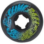 SANTA CRUZ "Slime Ball Vomit Mini" Skateboard Wheels 54mm 97a BLACK BLUE Slimeballs