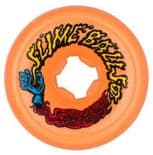 SANTA CRUZ "Slime Ball - Vomits" Skateboard Wheels 60mm 97a ORANGE 1980s Slimeballs