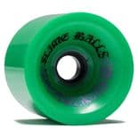 SANTA CRUZ "Slime Balls - Mega Balls" Huge Skateboard Wheels 80mm 78a GREEN Longboard Freeride