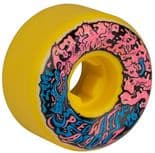 SANTA CRUZ "Slime Balls Vomit Mini II" Skateboard Wheels 54mm 97a YELLOW Slimeballs