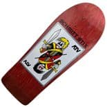 SCHMITT STIX "ATV II" Skateboard Deck 30.25" x 9.75"  RED Old Skool 1987