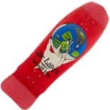 SCHMITT STIX "Crystal Ball" Joe Lopes Skateboard Deck 9.875" RED Old Skool 1986