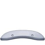 SEISMIC "Skid Plate" Skateboard Round Profile 180mm Old Skool Tail Saver WHITE