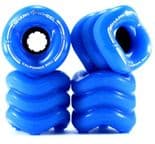 SHARK WHEEL "California Roll" Skateboard Wheels  BLUE 60mm 78a Cruise Longboard