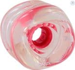 SHARK WHEEL "DNA Formula " Skateboard Wheels  PINK CLEAR 72mm 78a Cruise Longboard