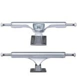 SLAPPY "ST1 Hollow Light / 6 Hole Baseplate" Skateboard Trucks 9" SILVER / GUNMETAL