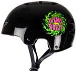 SLIME BALLS  /  BULLET "Slime Logo" Skateboard Helmet  BLACK Roller Derby S/M L/XL Jim Phillips