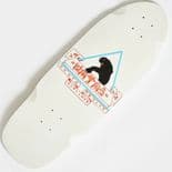 SMA x MADRID "Natas" Skateboard Deck 10" x 29" WHITE  Ltd Edition Santa Monica Airlines