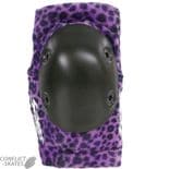 SMITH "Scabs" Elite Elbow Pads Skateboard Roller Derby S/M only Purple Leopard   Protection