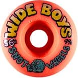 SNOT by Heroin "Wide Boys" Skateboard Wheels 55mm 99a ORANGE Ramp Park Pool