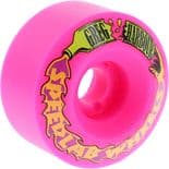 SPEEDLAB "Greg Harbour" Skateboard Wheels 56mm 101a PINK Old Skool Conical Pool