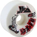 SPEEDLAB "JFA" Skateboard Wheels 63mm 101a WHITE Vert Pool Old Skool