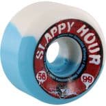 SPEEDLAB "Slappy Hour - Jason Adams" Skateboard Wheels 56mm 99a WHITE BLUE Park Street