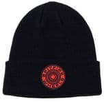 SPITFIRE "Classic 87 Swirl" Skateboard Snowboard Wooly Hat Beanie BLACK
