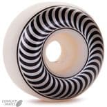 SPITFIRE "Classic" Skateboard Wheels 54mm 99a WHITE / SILVER Ramp Park Street