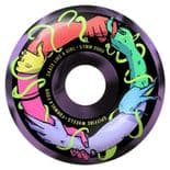 SPITFIRE "Formula Four - Skate Like a Girl" Classic Skateboard Wheels 99a 57mm  BLACK LAVENDER F4