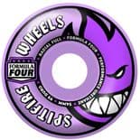 SPITFIRE "Team Colours" Radial Full - F4 Skateboard Wheels 99a 54mm PURPLE Formula Four