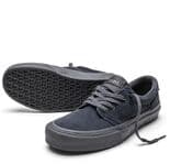 STRAYE "Fairfax" Skateboard Shoes Lo Tops Suede CHARCOAL Trainers  Skate Low